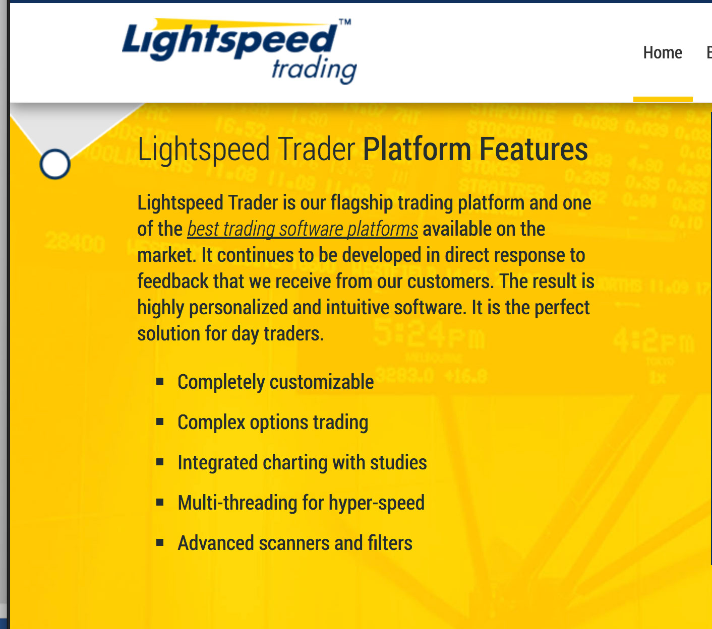 Light Speed Features